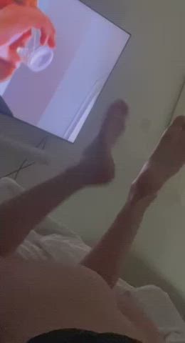 feet femboy legs gif