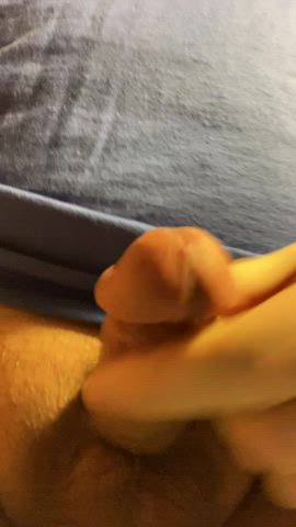 cumshot little dick micropenis gif