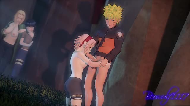 sakura blowjob