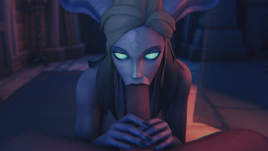 Draenei animation by Gennariel