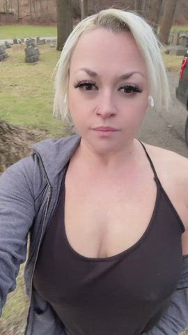 blonde braless nipples onlyfans gif