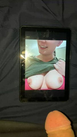 cum tits tribute r/tributeme gif