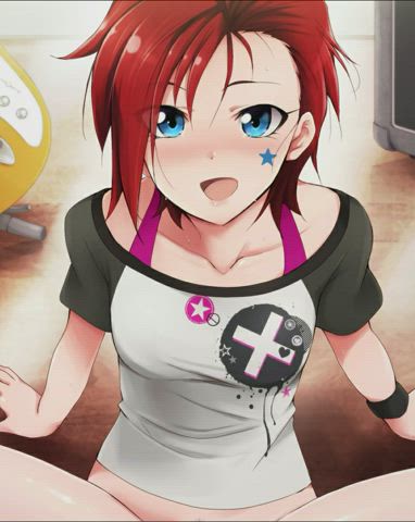 animation anime creampie cute floor sex hentai redhead rule34 sex teen gif