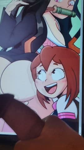 Ochako&amp;Nezuko My Cum 💦