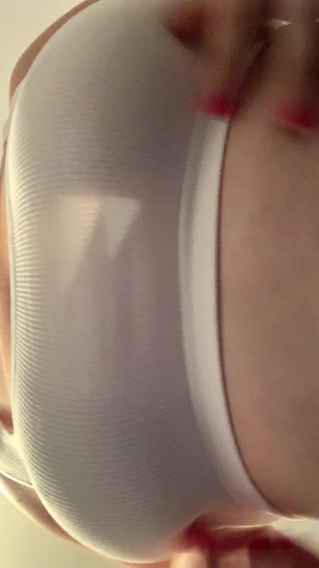 Who wants me to drop these on their hard cock so you can titty fuck me and cum all