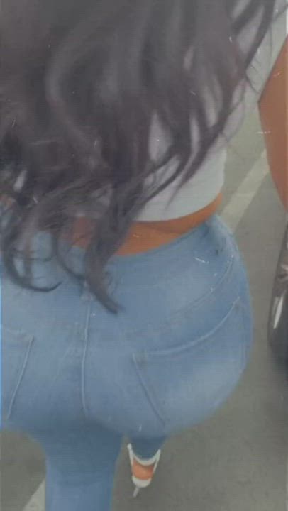 Ass Booty Jeans Thick gif