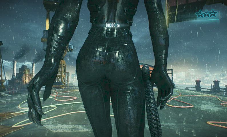 ass catsuit latex gif