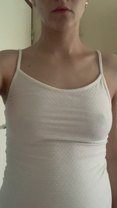 What do you think of my little tits?)