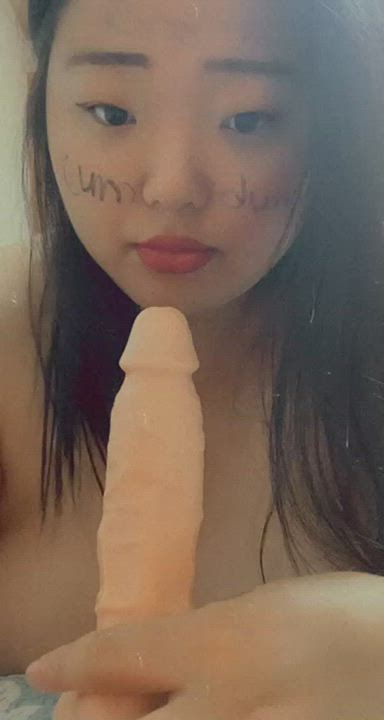 Asian Big Tits Blowjob gif