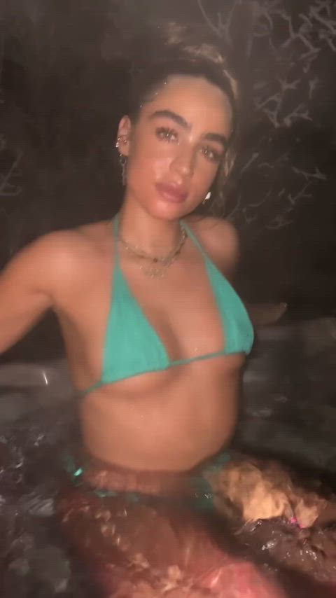big ass celebrity hot tub gif