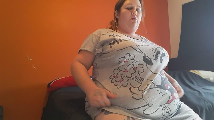 BBW Belly Button SSBBW gif