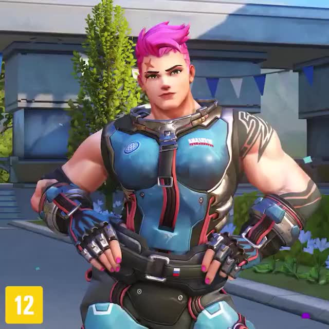 zarya skin christmas natal overwatch