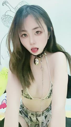 asian babe cute gif