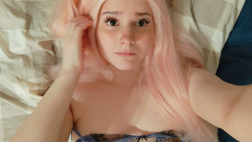 bouncing tits cute kawaii girl titty drop adorable-porn gif