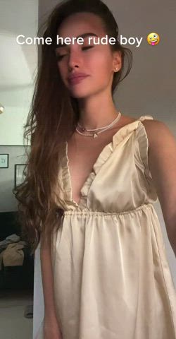 18 years old brunette cute onlyfans teen gif