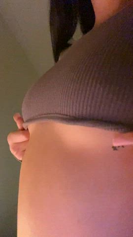 solo teen tits tiny-tits gif