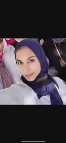 fake hijab muslim gif