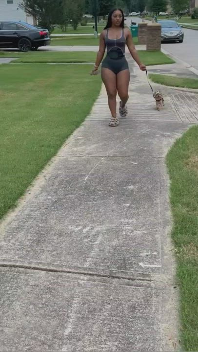 Booty Ebony Thick gif