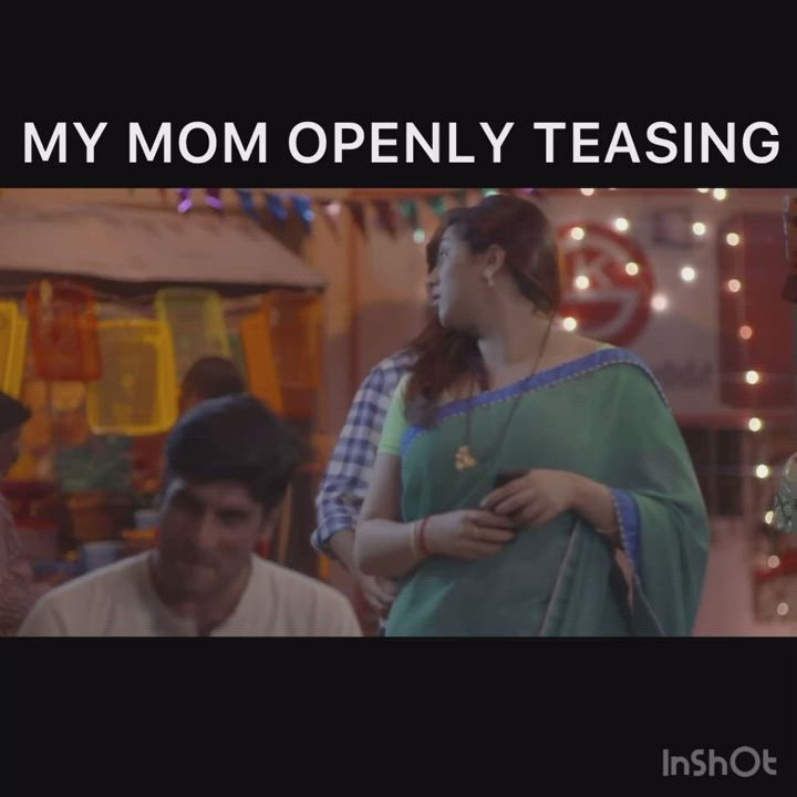 Desi MILF Tease gif