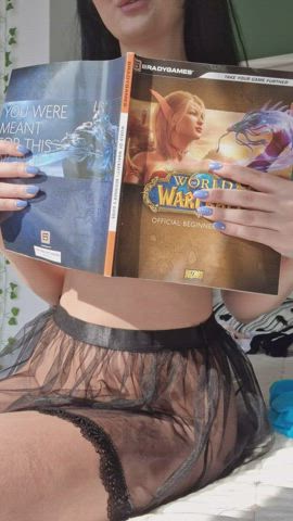 Warcraft or my titties?