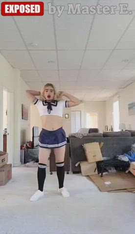 humiliation sailor sissy sissy slut gif