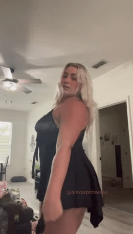 big ass big tits blonde femdom lingerie natural tits onlyfans pawg worship gif
