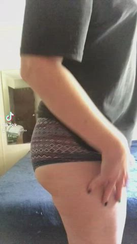 ass panties white girl gif