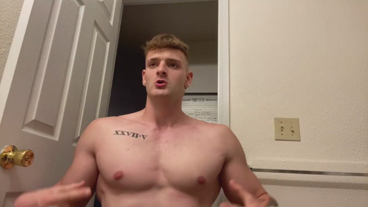 Watch In Awe As I Flex &amp; Showoff On Cam. Or Come Get Drained By A 6'4"