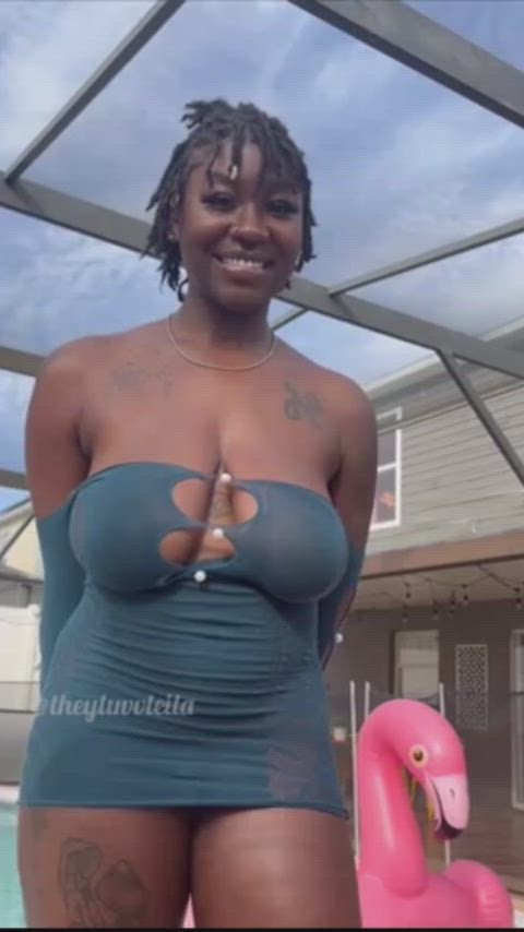 big dick big tits blowjob boobs chocolate ebony natural tits sloppy sucking thick