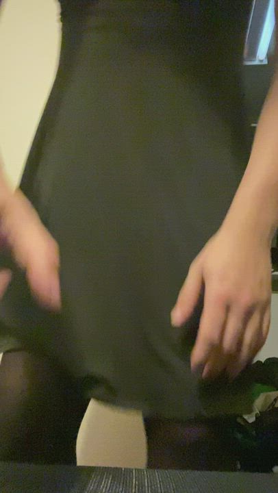 How's my ass look in this dress?