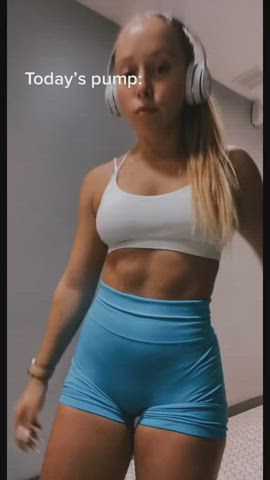 amateur big ass big tits college dirty blonde fitness pawg thighs tiktok gif