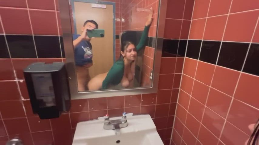 fucking in a safeway bathroom