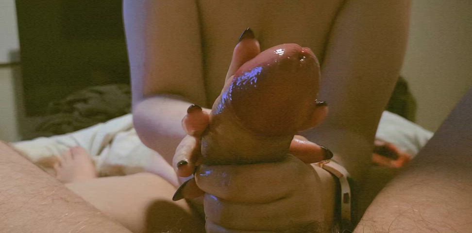 big dick boobs cock worship handjob homemade masturbating switch tits gif