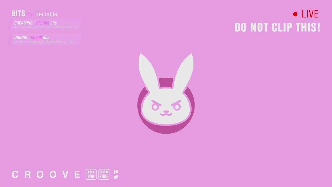 D.va Doggystyle Livestream (Croove) [Overwatch]