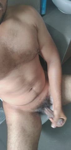 big dick masturbating orgasm gif