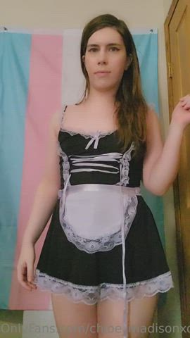 big ass bubble butt little dick maid thick trans trans woman white girl gif