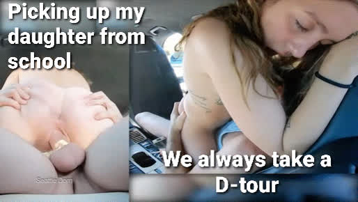 caption car sex cheating daddy daughter gif