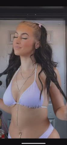 Bikini Latina Long Hair gif