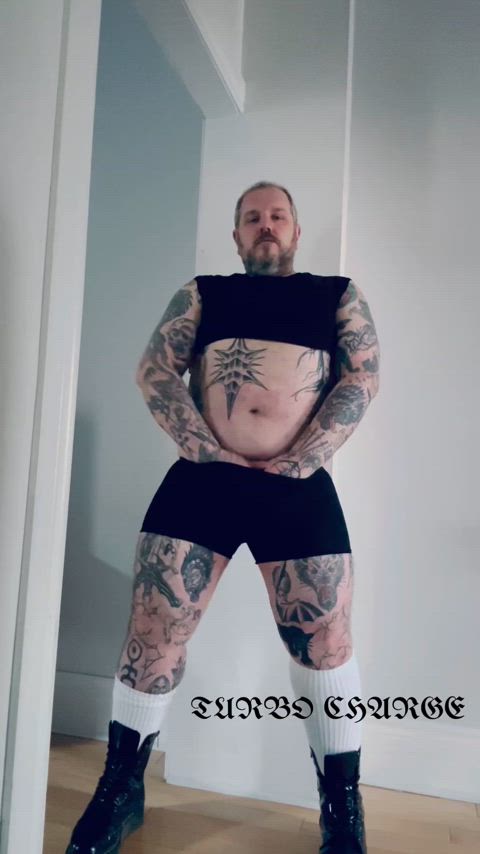 amateur bear daddy fetish muscles tattoo tattooed thick vintage gif