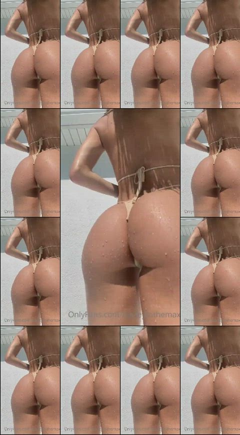 bikini micro bikini split screen porn gif