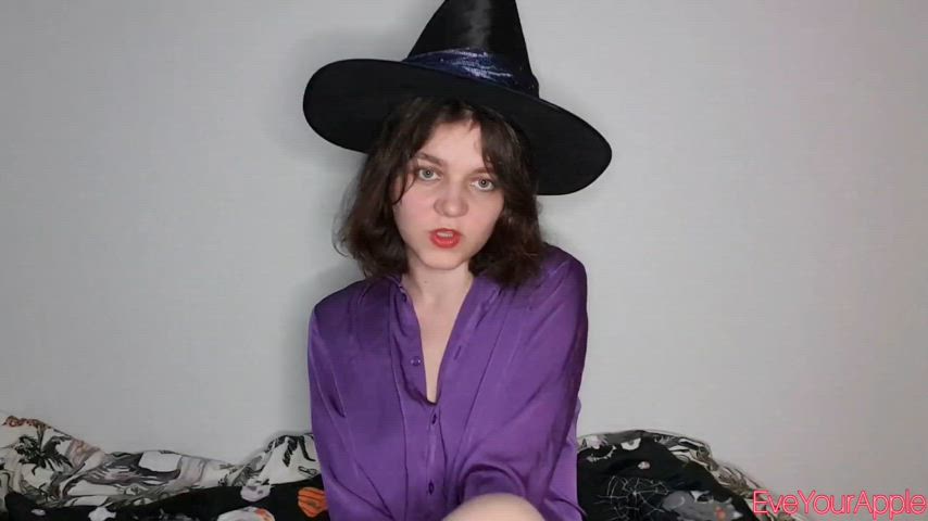 amateur femdom halloween humiliation sph witch gif