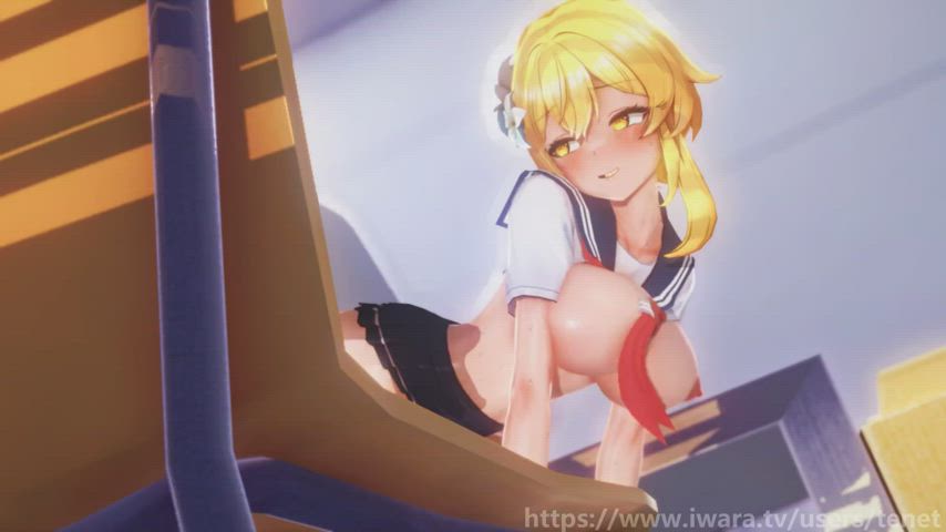 Genshin Impact Lumine Can't Stop Being Horny In Class Source https://ouo.io/u8SSUR