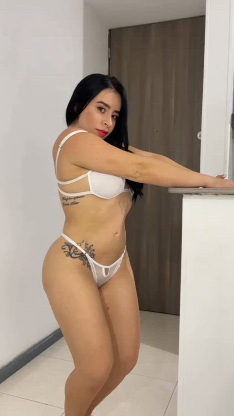 amateur cuban cute latina lingerie nsfw onlyfans sexy solo underwear gif