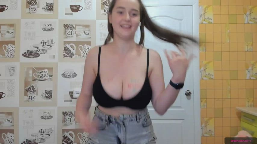 Busty teen