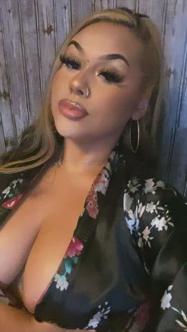 BBW Big Tits Latina gif