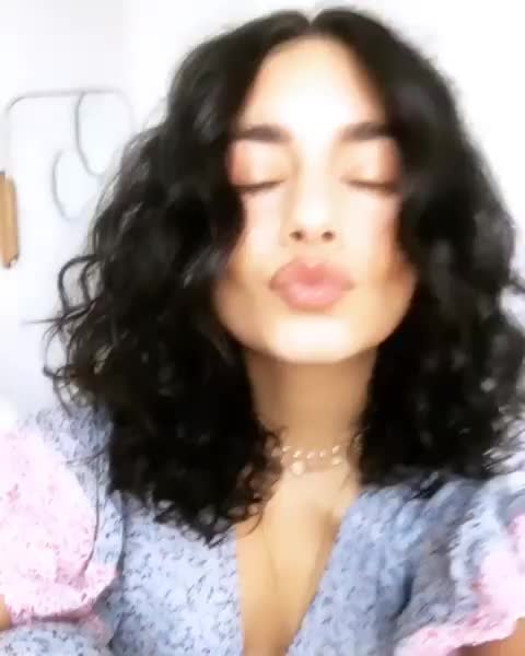 Vanessa Hudgens IG Curly Hair 3