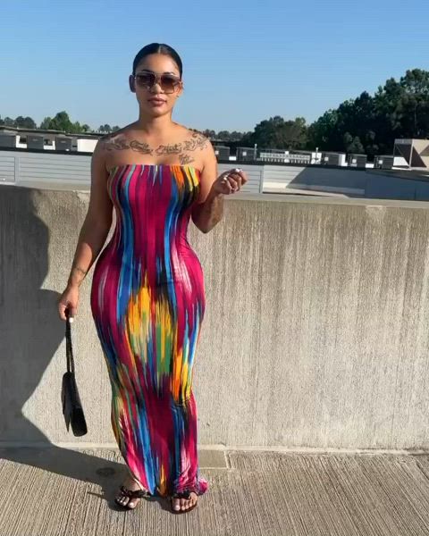 dress latina thick gif