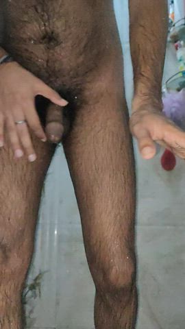 Cumming from my desi wet cock💦