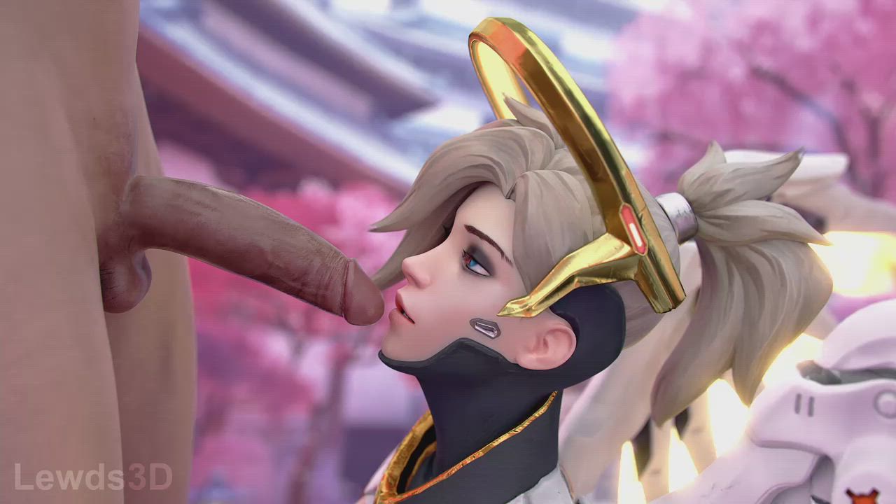 Mercy blowjob (Lewds3D)