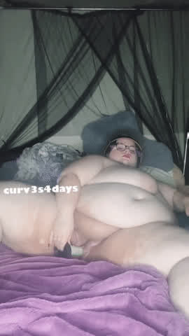 bbw dildo ssbbw gif